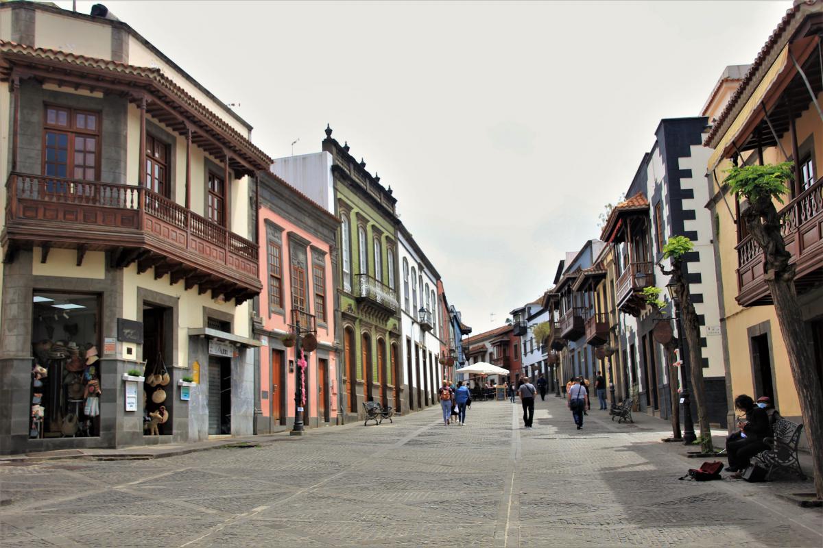 De Calle Real, de hoofdstraat van Teror, is een voetgangersstraat.