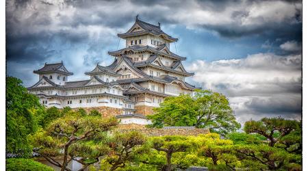 Dit wit kasteel is één van de bekendste van Japan.